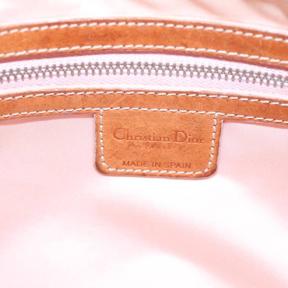 DIOR Shoulder Bag Leather Beige Silver Pink - Picture 16 of 16